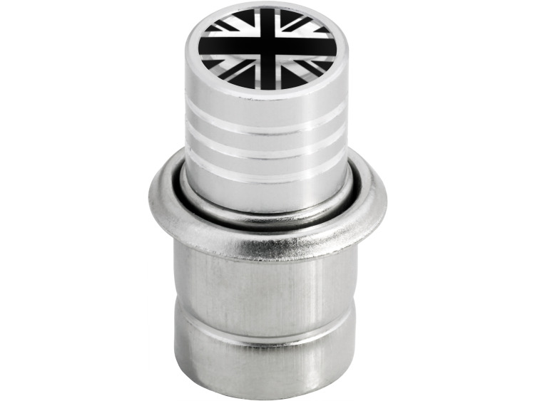 Allume-cigare Drapeau Anglais Royaume-Uni UK noir & chrome