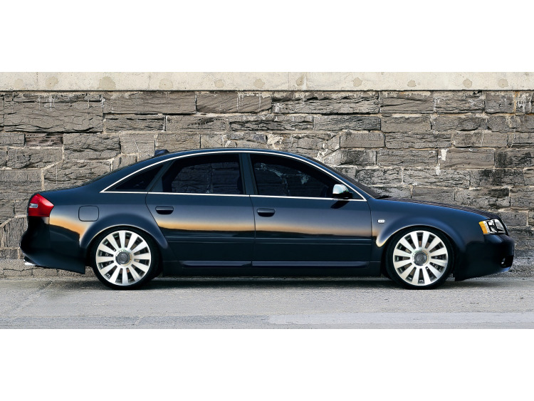 Baguette chrom&eacute;e de contour des vitres lat&eacute;rales compatible avec Audi A6 S&eacute;rie 2 97-01 Audi A6 S&eacute;rie 2 Avant 97-05 Audi A6 S&eacute;rie 2 Phase 2 01-04 Audi A6 S&eacute;rie 2 Phase 2 Avant 01-05