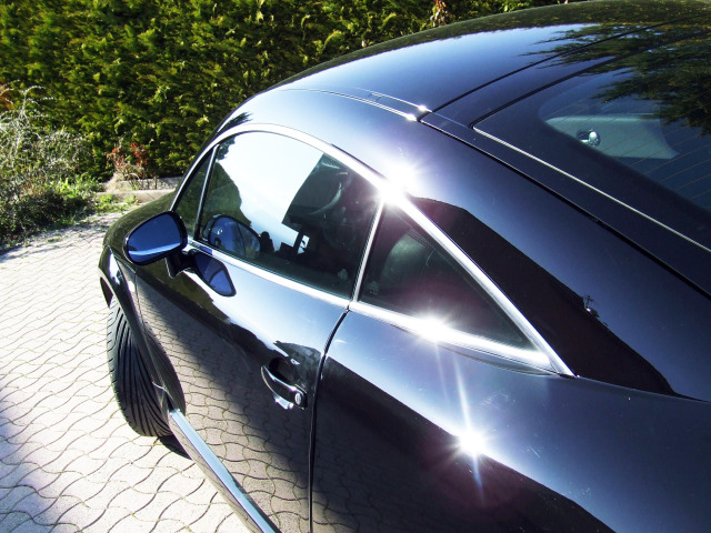 Baguette chromée de contour des vitres latérales compatible avec Audi TT Série 1 9806 Audi TT Série 2 0614 Audi TT RS Audi TTS