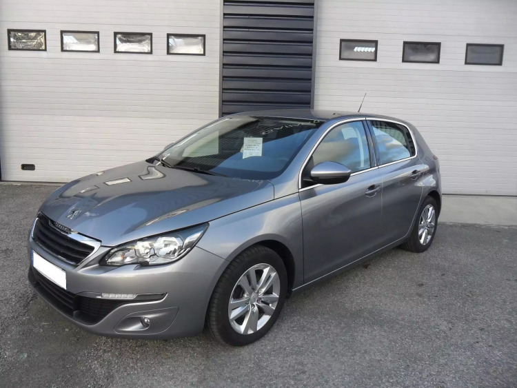 Baguette chrom&eacute;e de contour des vitres lat&eacute;rales pour Peugeot 308 II 13-21