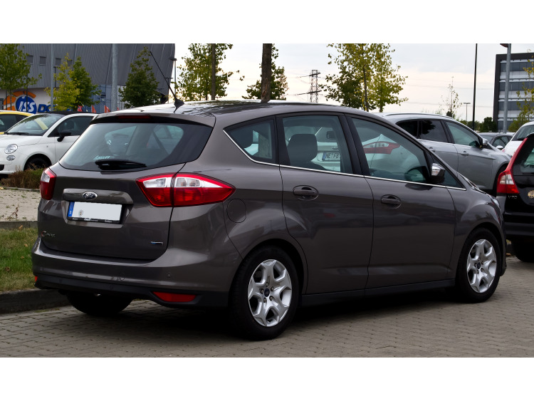 Baguette chrom&eacute;e de contour inf&eacute;rieur des vitres Ford C-Max