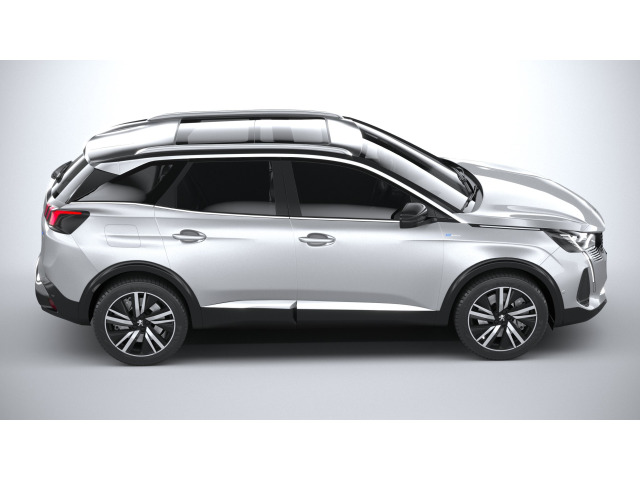 Baguette chromée de contour inférieur des vitres Peugeot 3008 II phase 2 2024