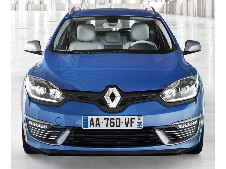 Baguette chrom&eacute;e pour antibrouillards compatible avec Renault M&eacute;gane III estate 09-12