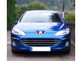 Baguette de calandre chrom&eacute;e compatible avec Peugeot 407 & Peugeot 407 SW horizontale