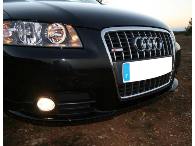 Baguette de calandre chromée pour Audi A3 série 2 0308 Audi A3 Série 2 Sportback 0408 Audi S3 0626 Audi S3 sportback 0626 v2