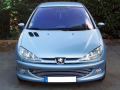 Baguette de calandre chrom&eacute;e pour Peugeot 206 Peugeot 206 CC Peugeot 206 SW