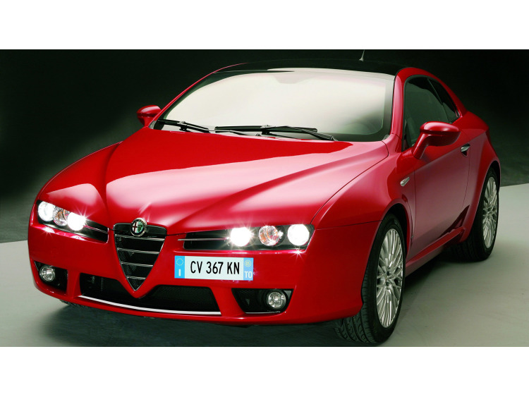 Baguette de calandre inf&eacute;rieure chrom&eacute;e compatible avec Alfa Romeo Brera