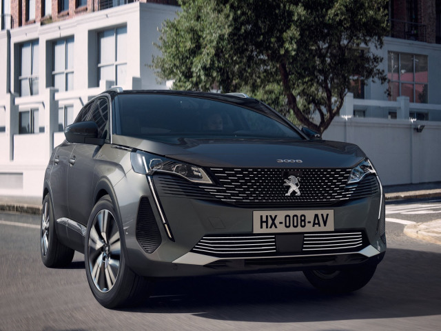 Baguette de calandre inférieure chromée pour Peugeot 3008 II phase 2 2024