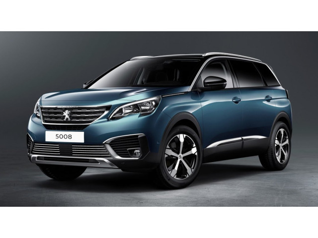 Baguette de calandre inférieure chromée pour Peugeot 5008 II 1724