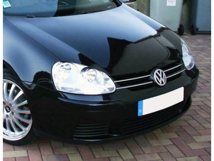 Baguette de calandre sup&eacute;rieure chrom&eacute;e compatible VW Golf 5