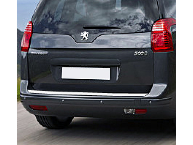 Baguette de coffre chromée compatible avec Peugeot 5008 0913  Peugeot 5008 phase 2 1316