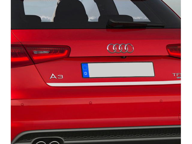 Baguette de coffre chromée pour Audi A3 Série 3 1216