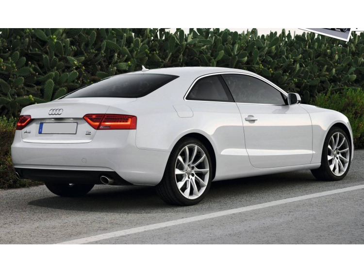 Baguette de coffre chrom&eacute;e pour Audi A5 Cabriolet phase 2 11-16 Audi A5 Coup&eacute; phase 2 11-16 Audi A5 Sportback phase 2 11-16
