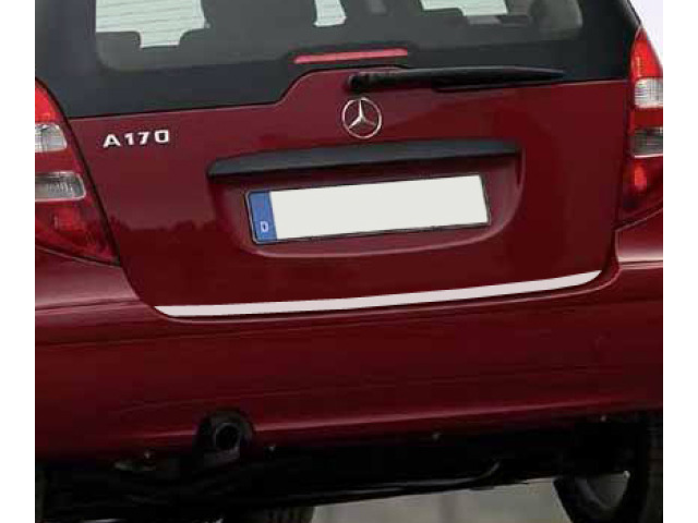 Baguette de coffre chromée pour Mercedes Classe A W169 0408 Mercedes Classe A W169 Phase 2 0812 Mercedes Classe A W176 1218 Mercedes Classe A W177 1826