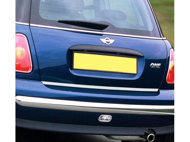 Baguette de coffre chromée pour Mini 1 0106 Mini 2 Mini 3 Mini Clubman Mini ClubvanCountrymanCo