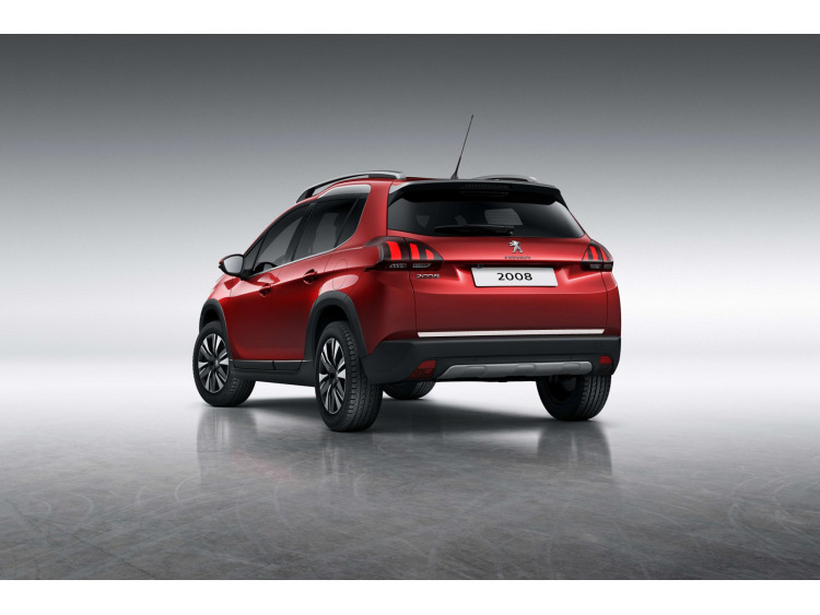 Baguette de coffre chrom&eacute;e pour Peugeot 2008 13-19