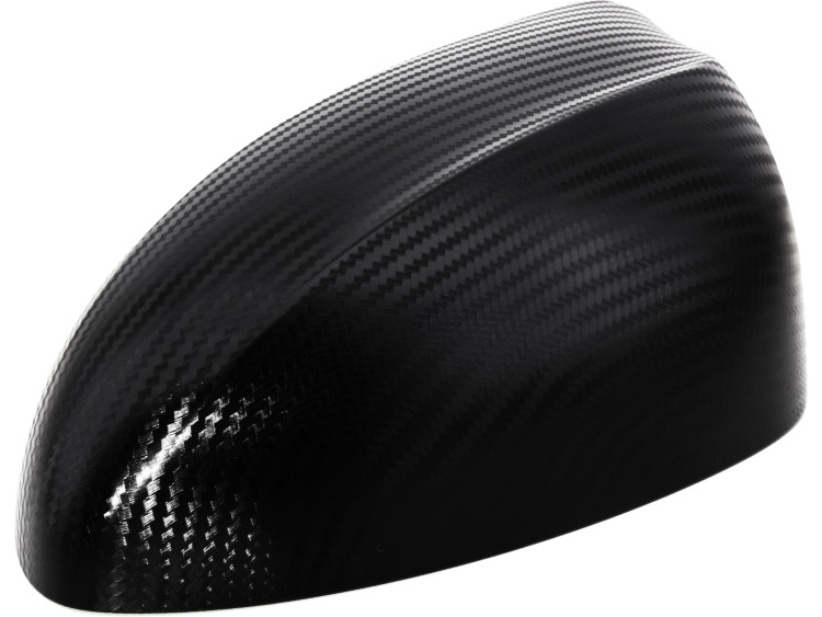Film adh&eacute;sif Luxyline 3D carbone 30cm noir brillant
