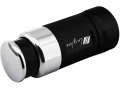 Lampe &agrave; LED rechargeable sur allume-cigare noire